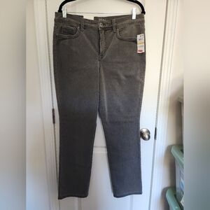 Women's Gray Jeans By Style & Company. Size 14. High Rise Tummy Control